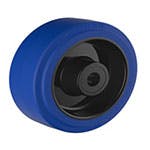Castors Type: Blue Elastic Rubber image 0