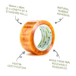 Ecotape bio-based sticky tape image 2