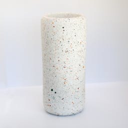 Hand Made Large Autumn Vase with recreated Terrazzo look and feel image 2