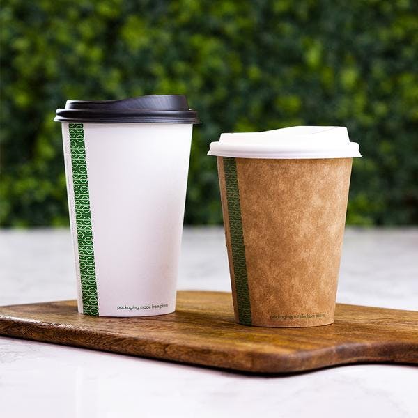 Vegware coffee cups single wall image 0
