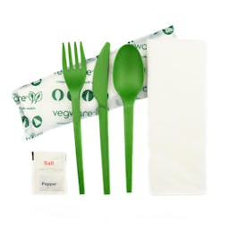 Vegware cutlery made with plant based bioplastic image 0