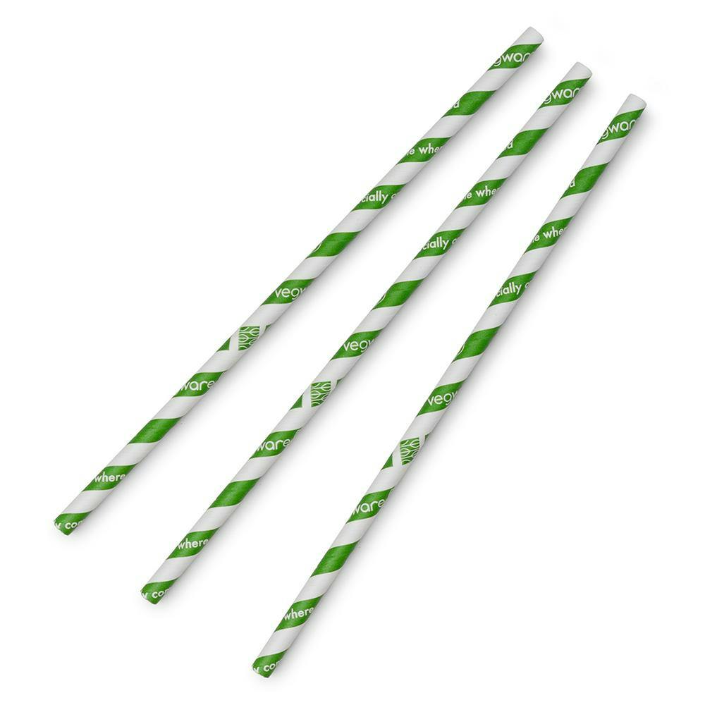 Vegware straw made from sustainable materials image 1