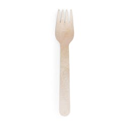 wooden cutlery made from sustainably sourced birch wood image 1